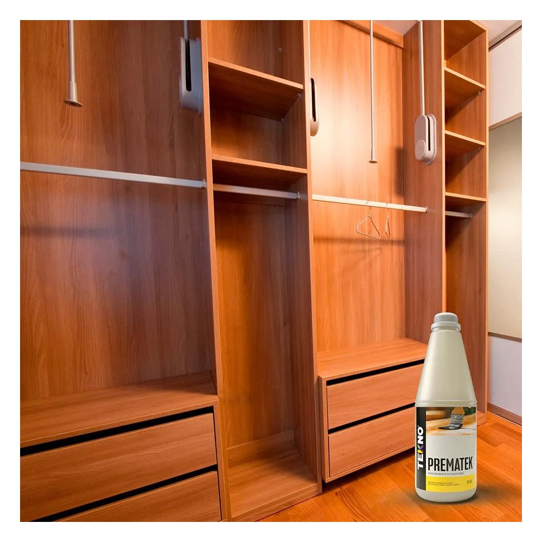 PROTECTOR PRESERVANTE PREMATEK 1 LITRO AMARILLO MATE TEKNO2