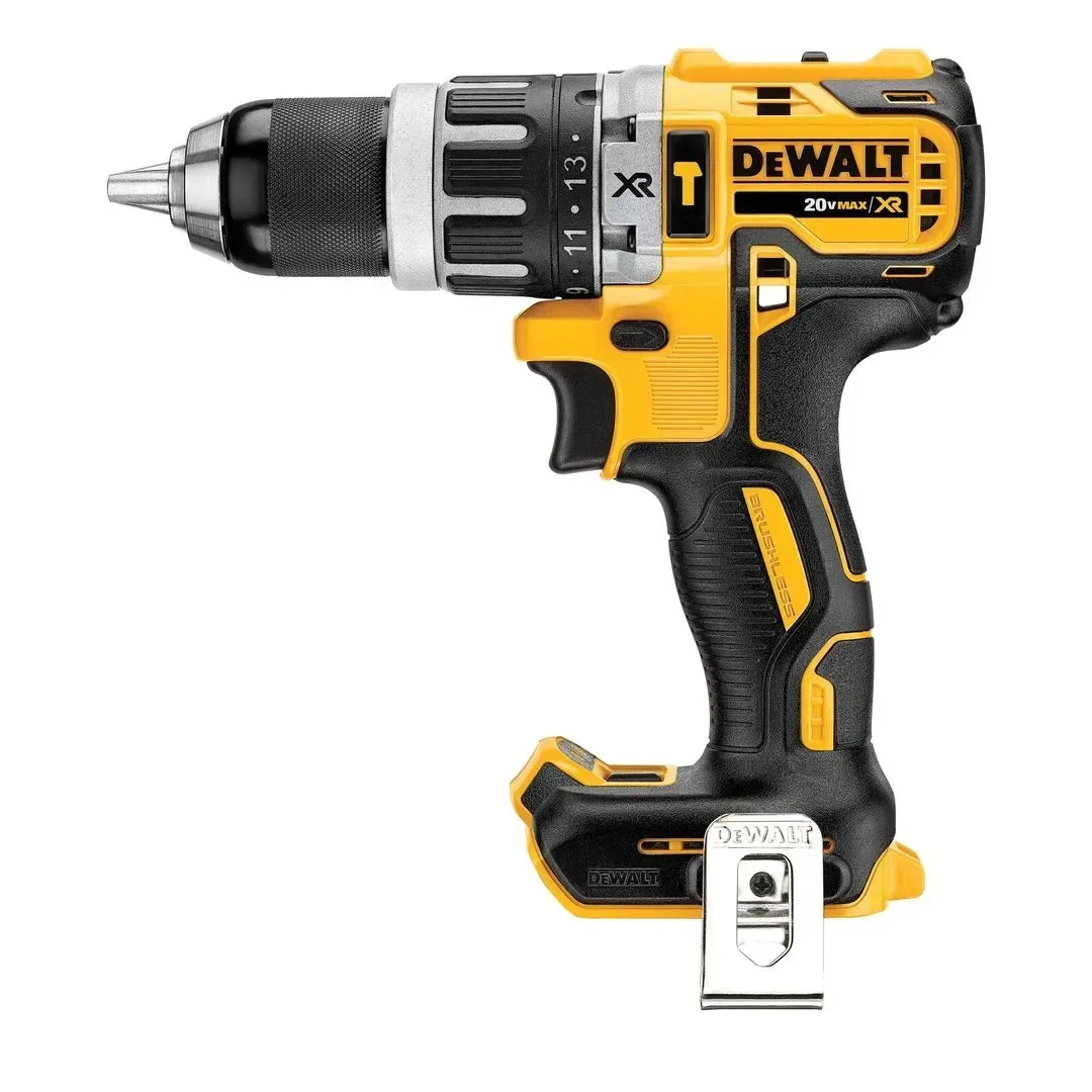 TALADRO PERCUTOR INALAMBRICO DCD796B-K3 1/2 20V XR 70NM + BATERIA 20V 2AH + CARGADOR DEWALT12