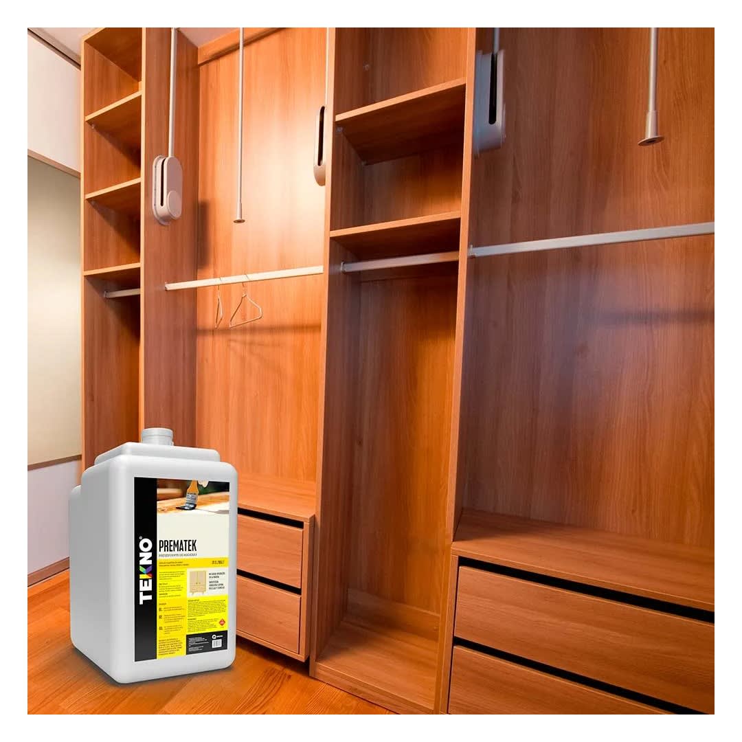PROTECTOR DE MADERA PREMATEK 4 LITROS PRESERVANTE CONTRA PLAGAS TEKNO4