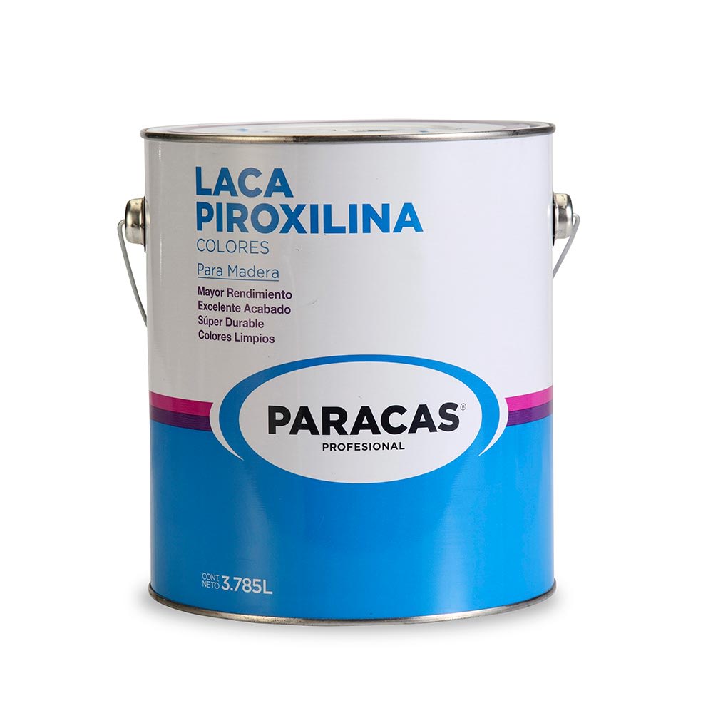 LACA PIROXILINA BLANCA 1 GALON PARACAS