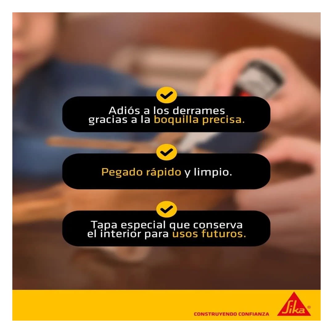 ADHESIVO INSTANANEO SIKAFAST-201 20GR SIKA3