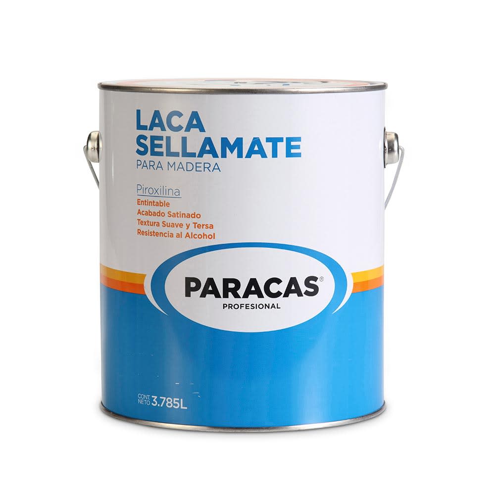 LACA SELLAMATE TRANSPARENTE BRILLANTE 1 GALON PARACAS