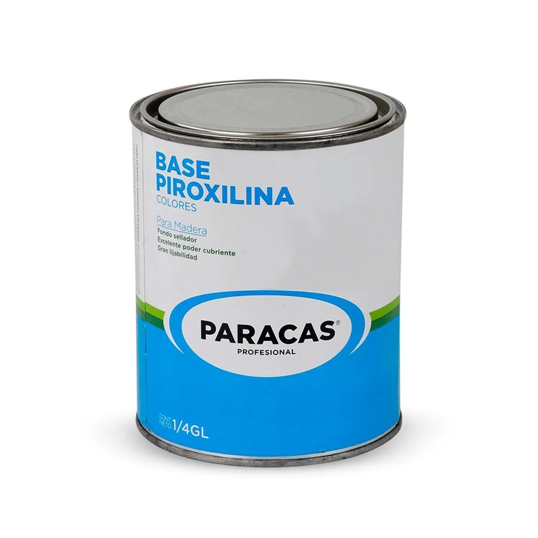 BASE PIROXILINA BLANCA 1/4 GALON PARACAS1