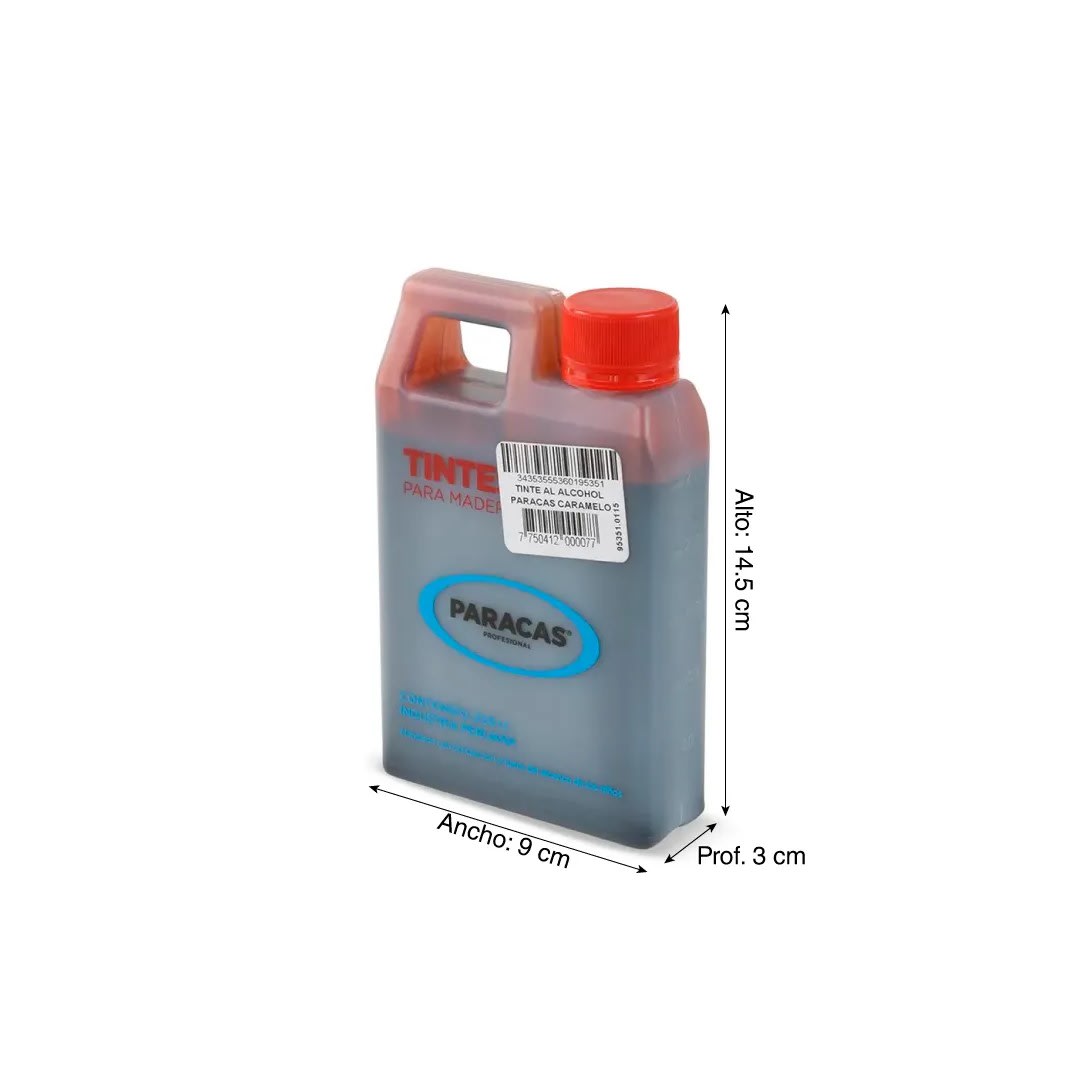 TINTE PARA MADERA CARAMELO PARACAS1
