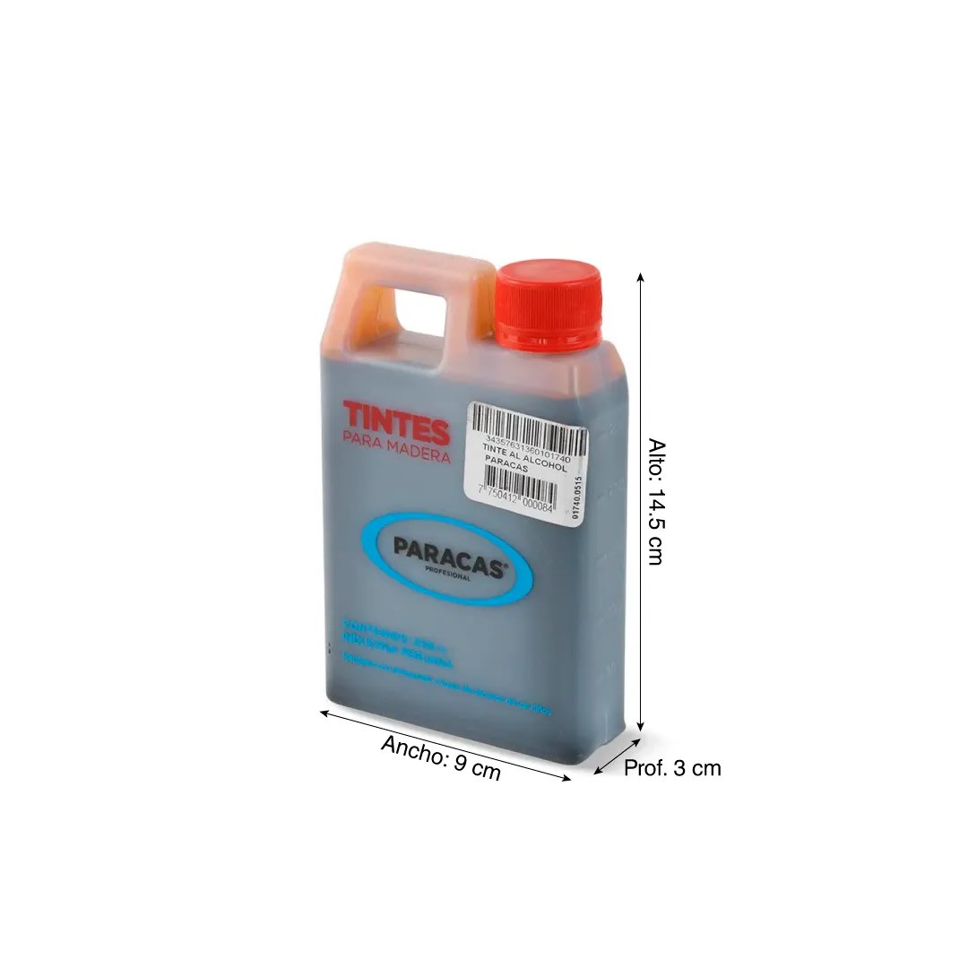 TINTE CONCENTRADO DE MADERA CEDRO 0.25 L PARACAS1