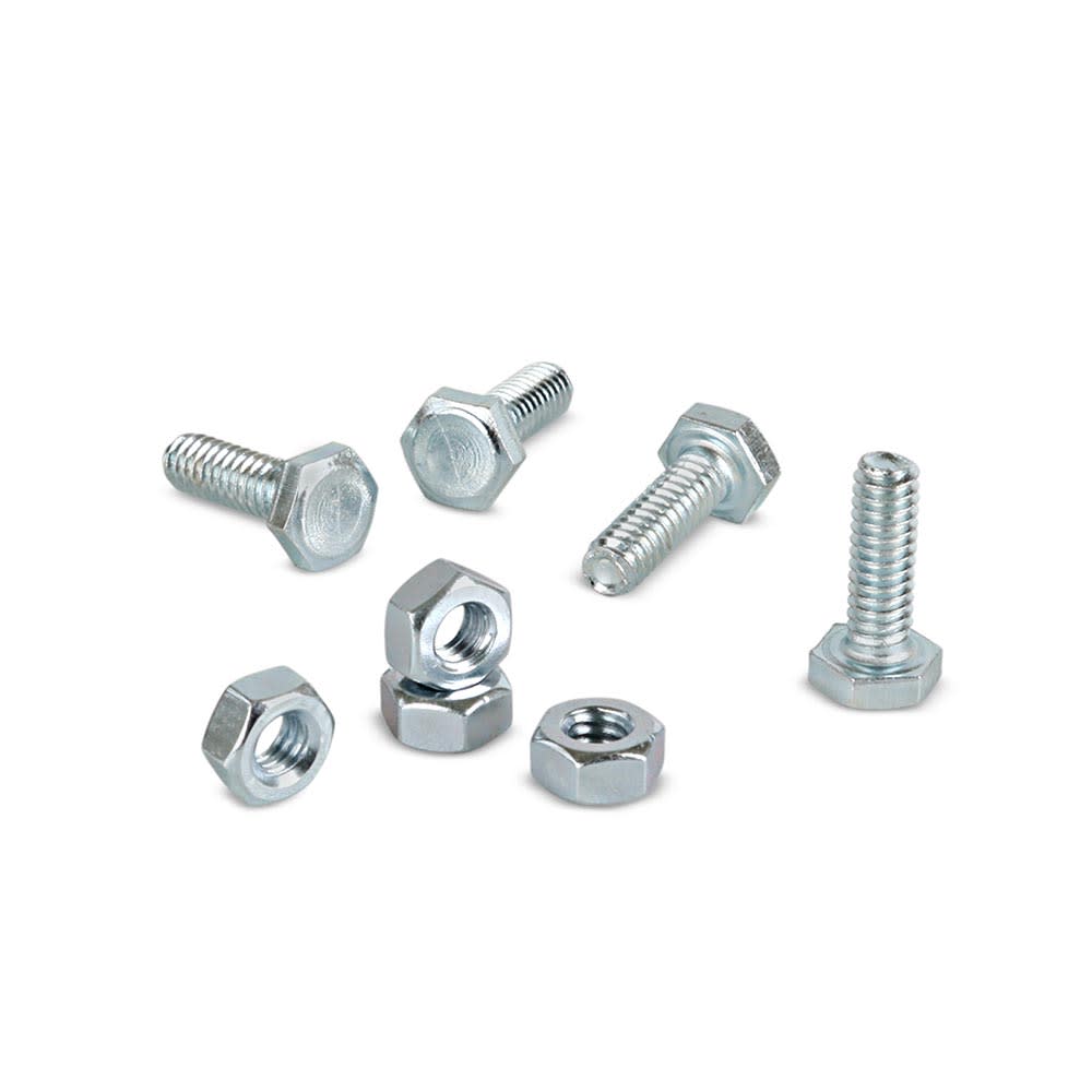 PERNO HEXAGONAL + TUERCA CG2 1/4X3/4'' X 4 UNIDADES SM