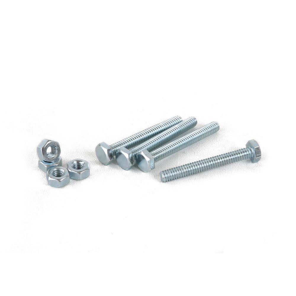 PERNO HEXAGONAL + TUERCA CG2 1/4X2'' X 4 UNIDADES SM