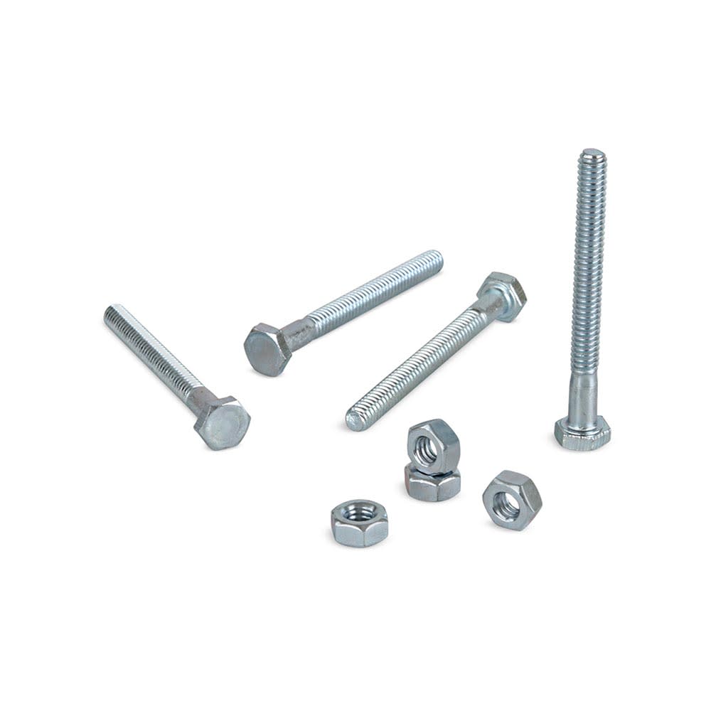 PERNO HEXAGONAL + TUERCA CG2 1/4X2 1/2'' X 4 UNIDADES SM