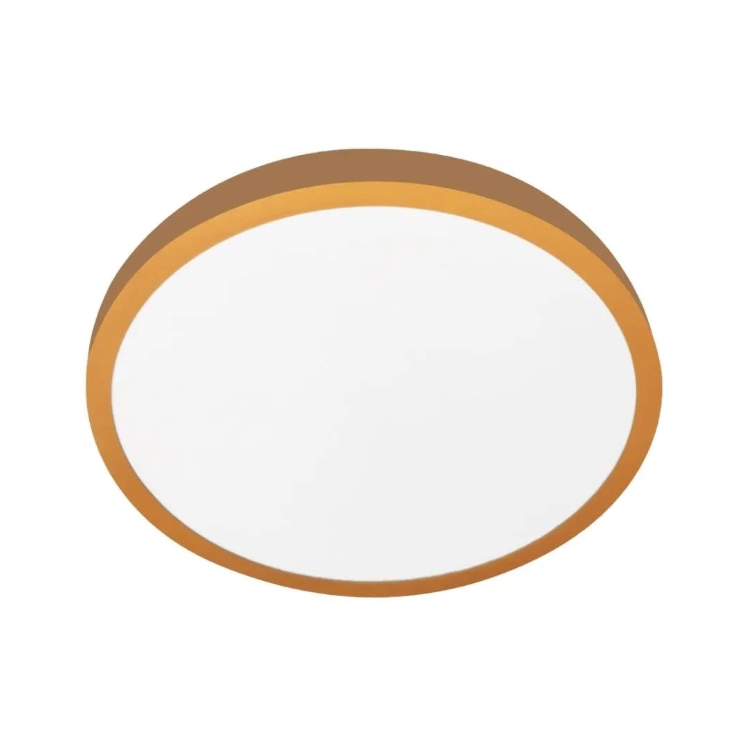 PLAFON LED 48W LUZ CALIDA DORADO DIXON1