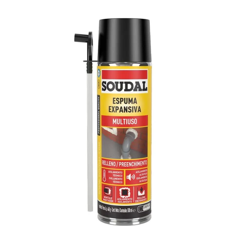ESPUMA DE POLIURETANO 500ML SOUDAL