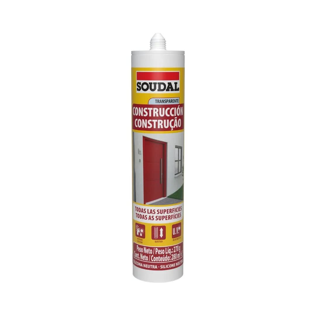 SILICONA NEUTRA TRANSPARENTE 310 ML SOUDAL