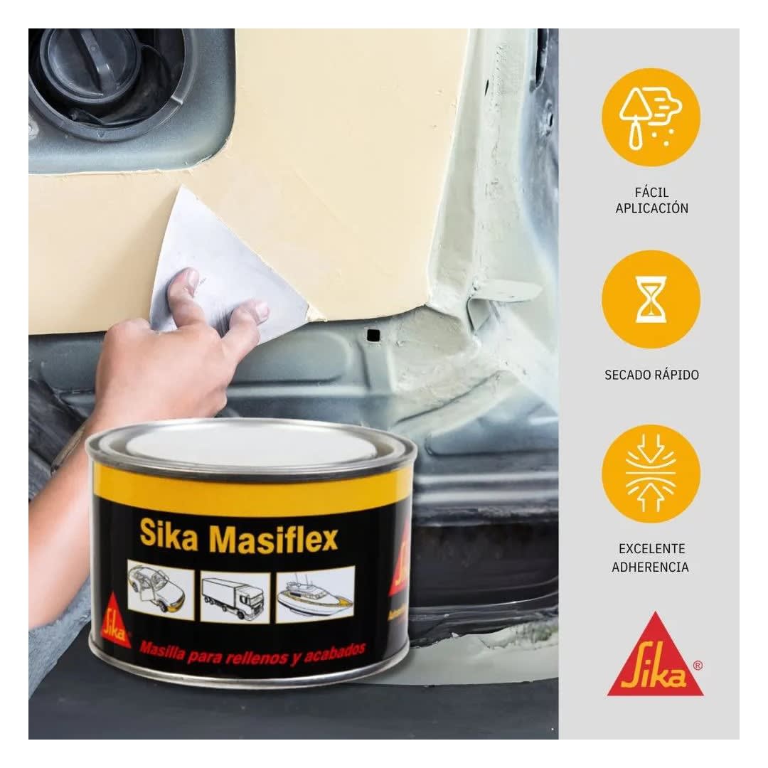 MASILLA PARA RELLENOS SIKA MASIFLEX 600GR SIKA3