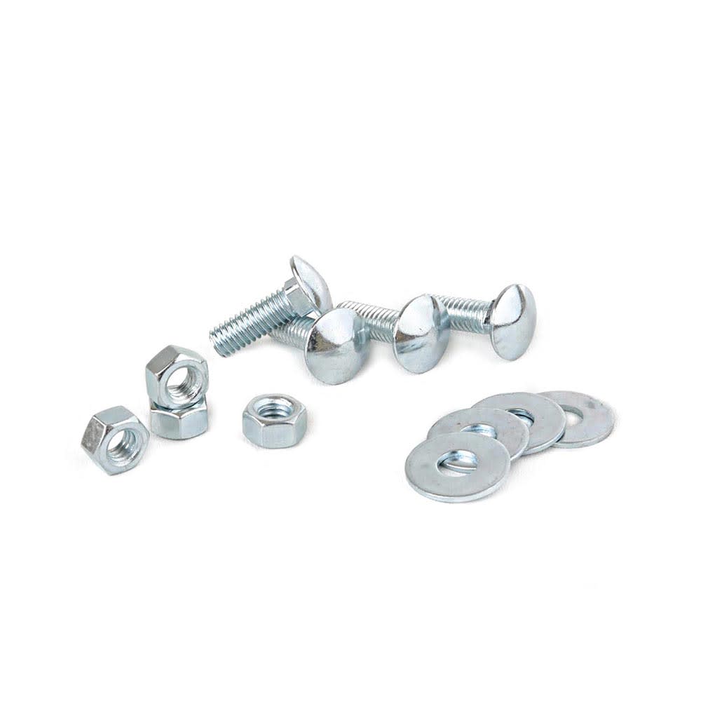 PERNO COCHE + TUERCA + ARANDELA 5/16X1