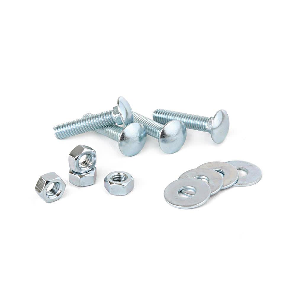 PERNO COCHE + TUERCA + ARANDELA 5/16X1-1/2