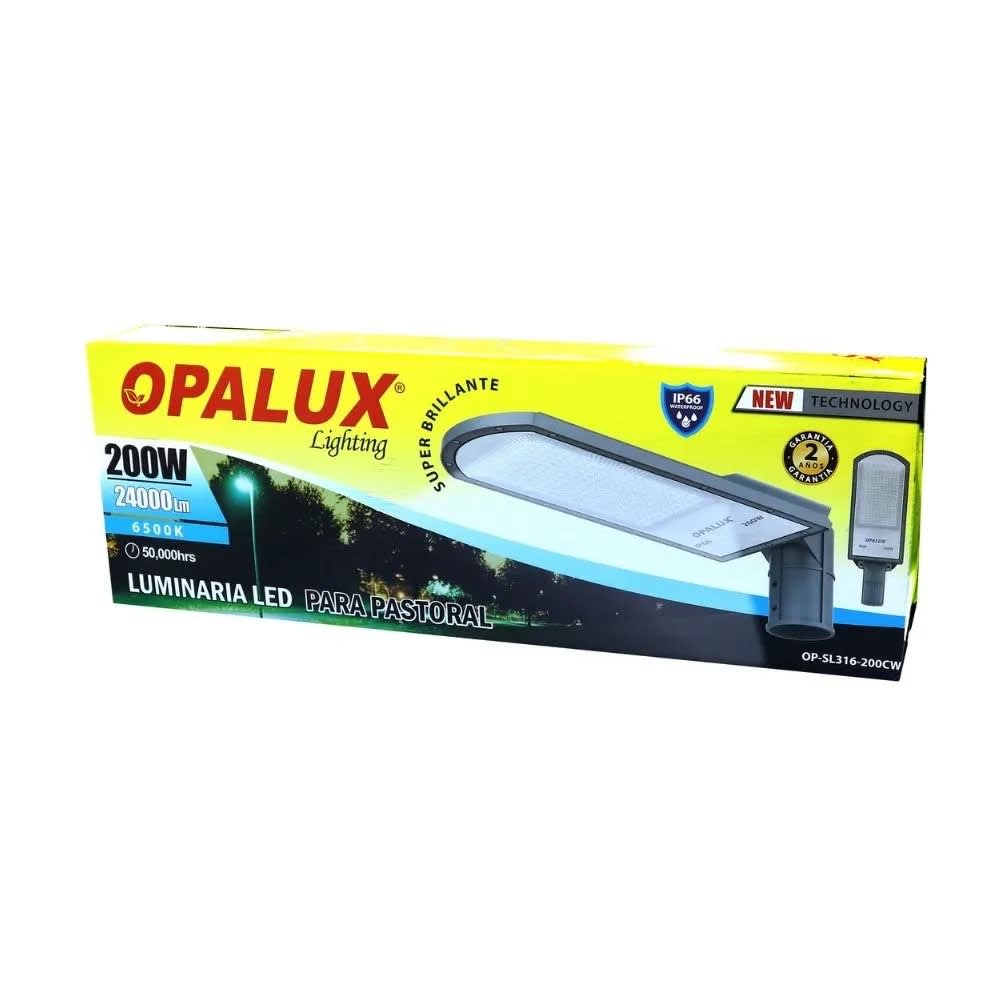 LUMINARIA PASTORAL PRO 200W LUZ FRIA OPALUX1