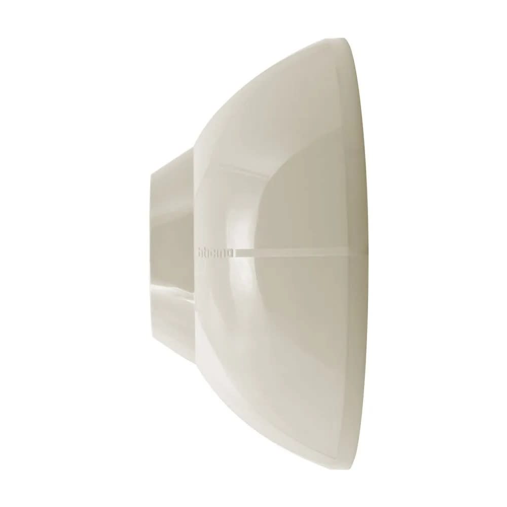 WALL SOCKET (BASE + TAPA) 100W E-27 MARFIL BTICINO3