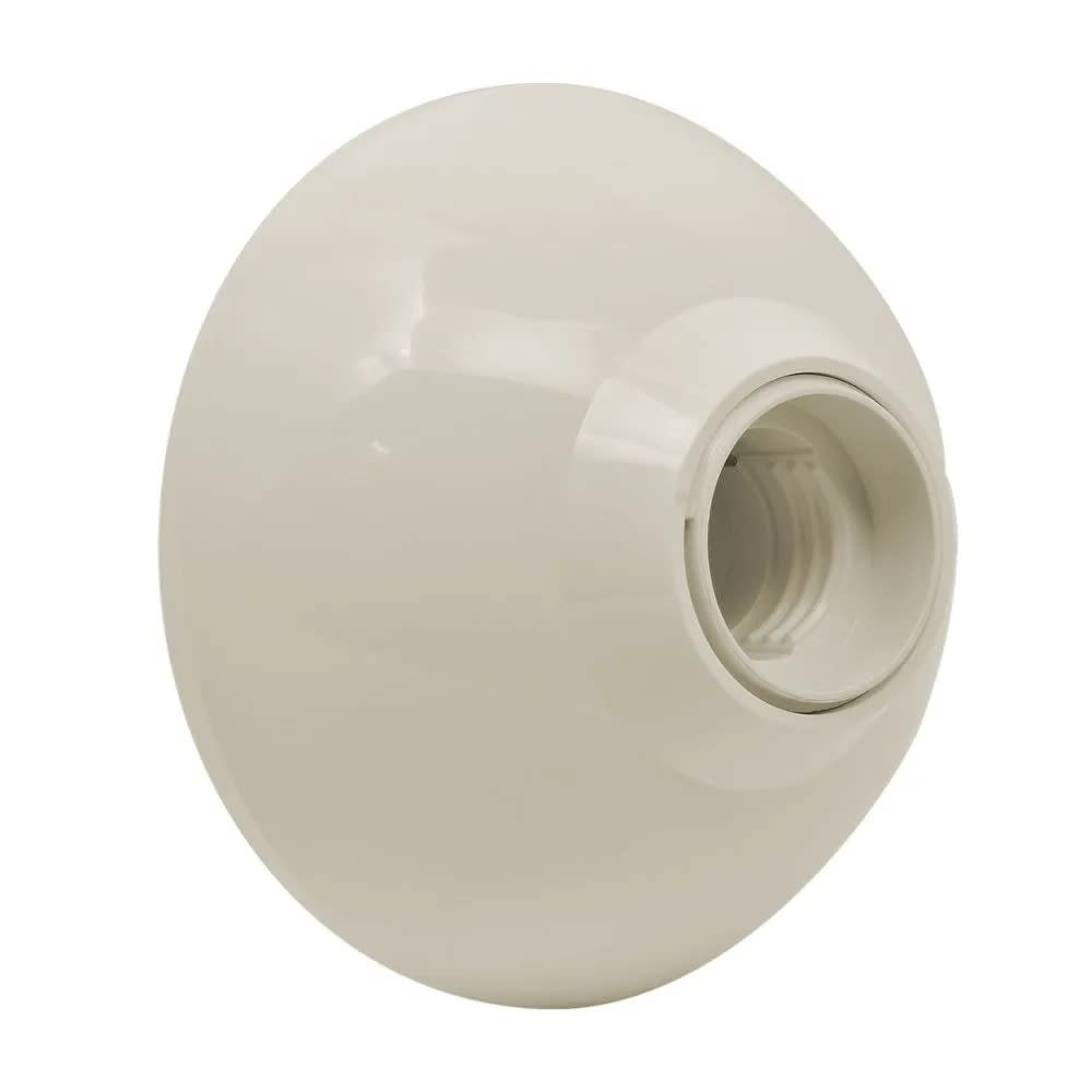 WALL SOCKET (BASE + TAPA) 100W E-27 MARFIL BTICINO5