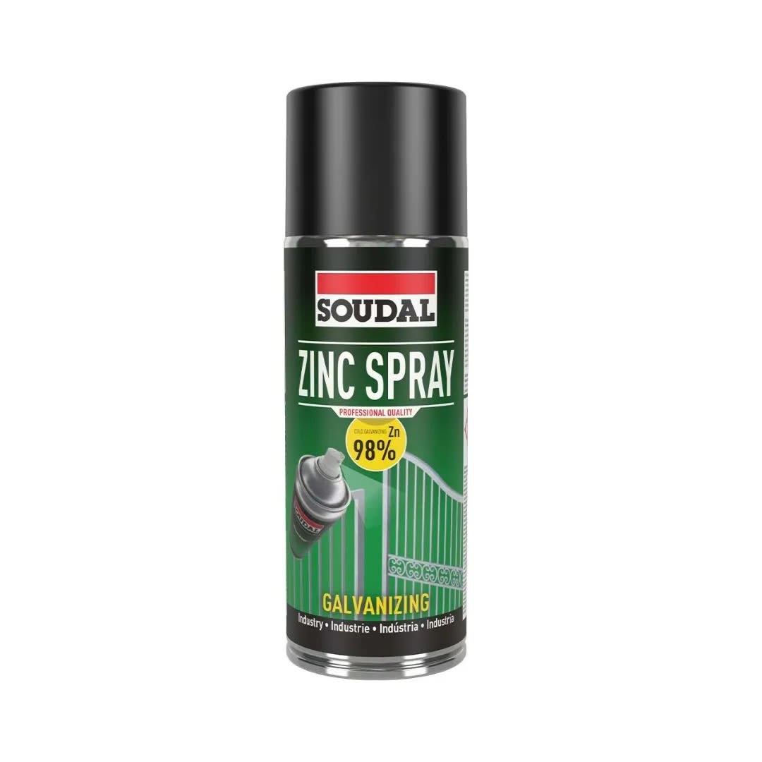SPRAY ALU-ZINC SHINY 400ML SOUDAL