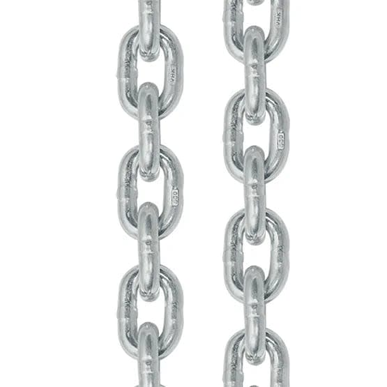 CADENA ACERO GALVANIZADO G80 P/CARGA TECLE MANUAL Y/O ELECTRICO 8X24MM VITALI-INTL