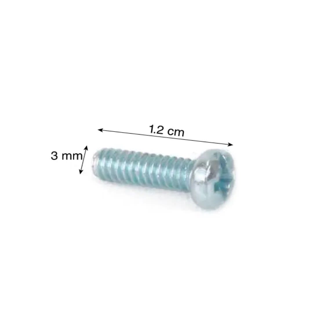 TORNILLO STOVEBOLT 5/32X1/2'' X 10 UNIDADES SM1