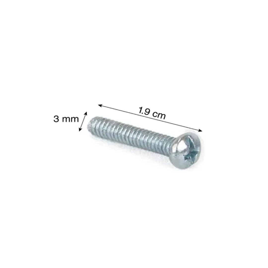 TORNILLO STOVEBOLT 5/32X3/4'' X 10 UNIDADES SM1