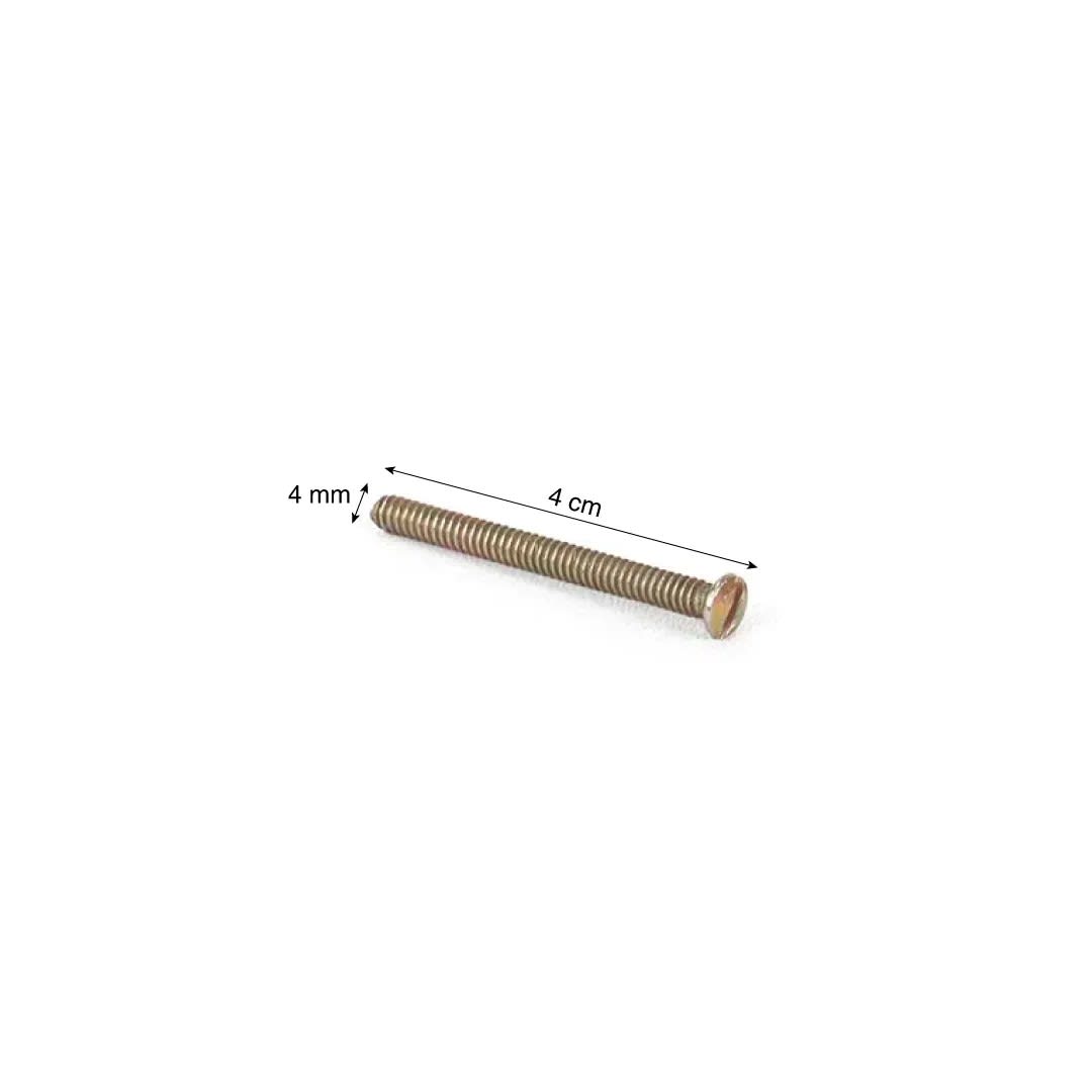 TORNILLO STOVEBOLT 6/32X1 1/2'' X 10 UNIDADES SM1