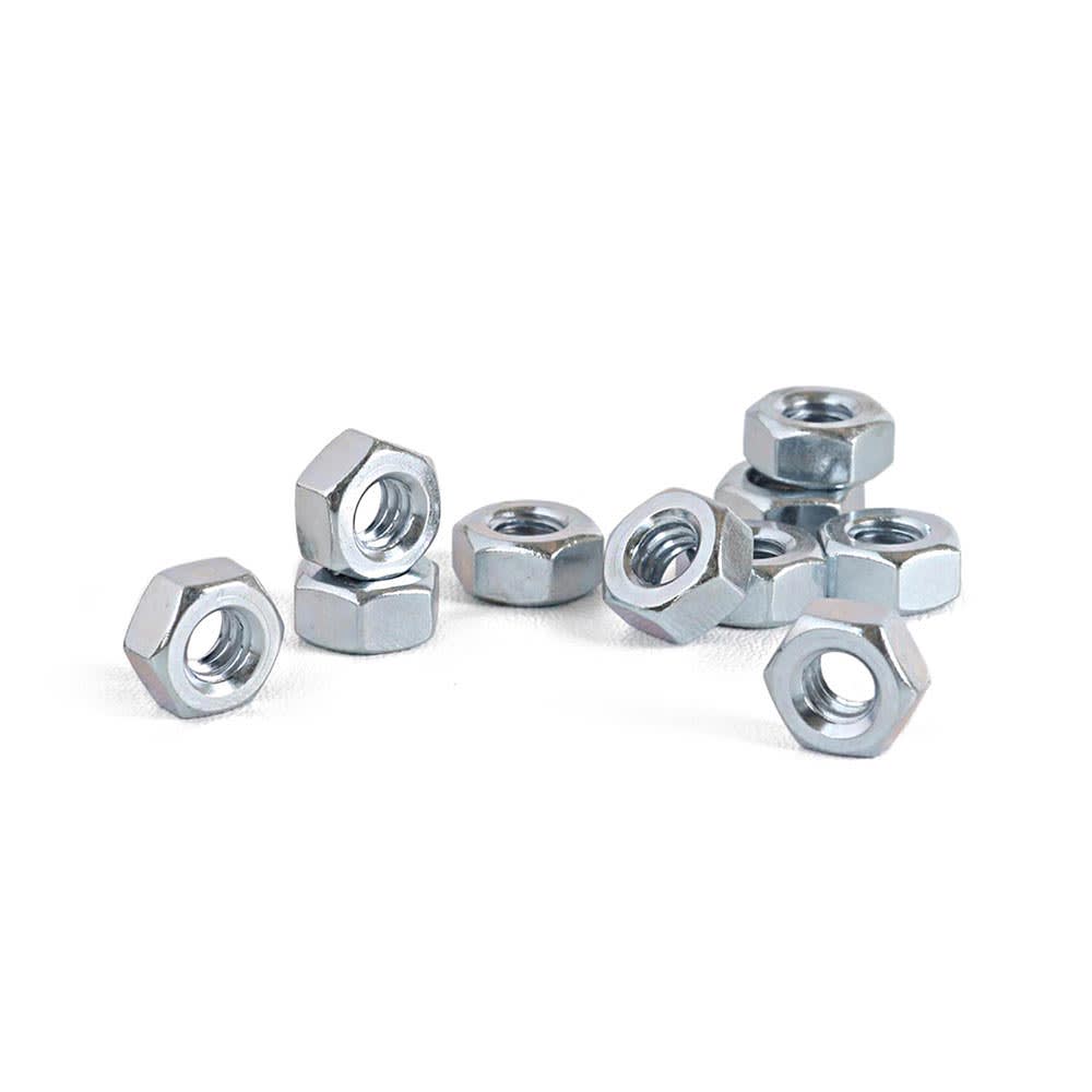 TUERCA HEXAGONAL C 1/4'' X 10 UNIDADES SM