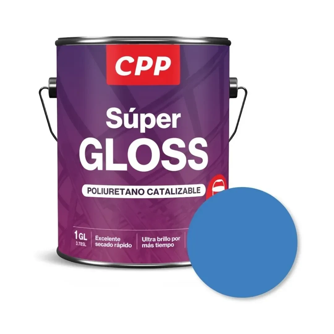 ESMALTE SUPER GLOSS ZUL ELECTRICO 1 GALON CPP