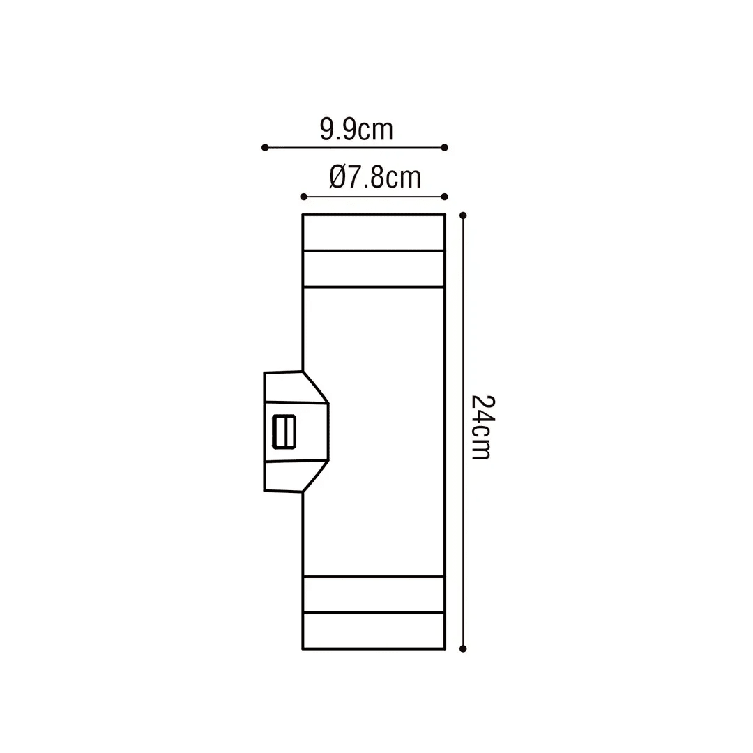 APLIQUE DE EXTERIOR LED EDO 18W 3CCT IP65 LIGHTECH2