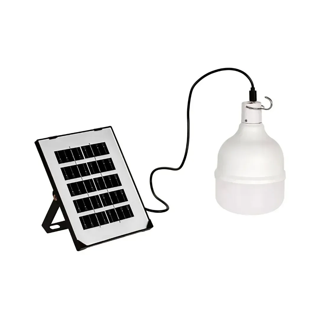 FOCO HIGH POWER RECARGABLE CON PANEL SOLAR ORANGE2