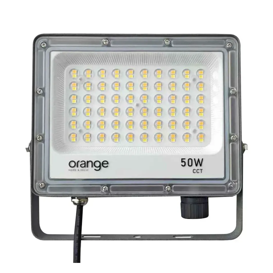 REFLECTOR LED 50W 3CCT IP65 ORANGE2