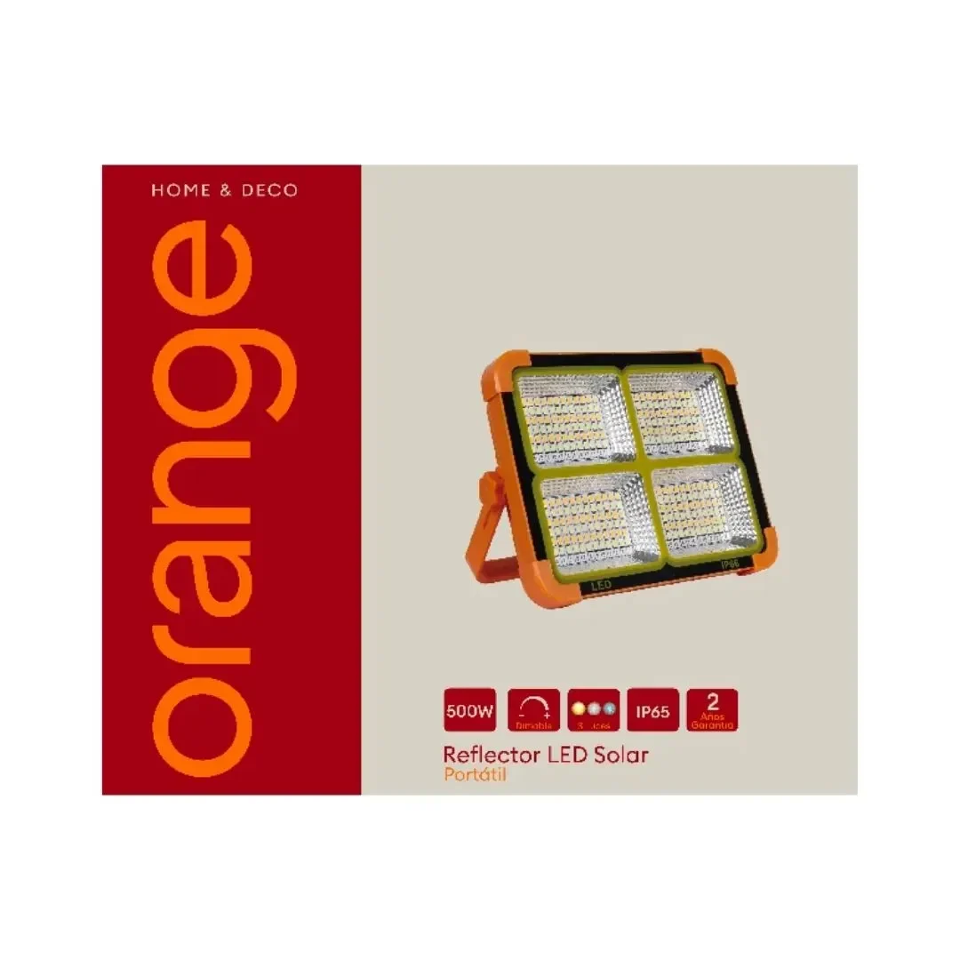 REFLECTOR LED PORTATIL 500W ORANGE5