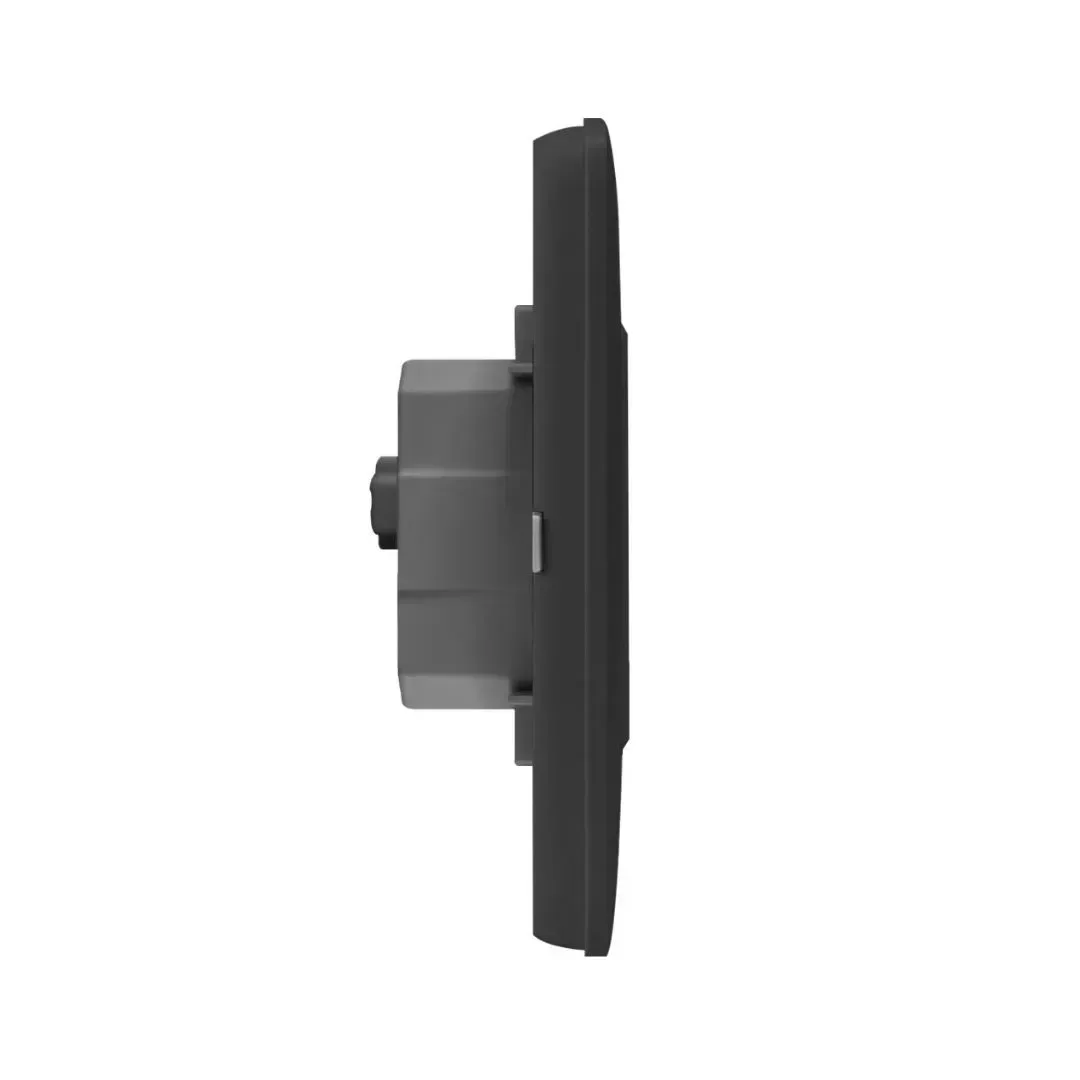 TOMACORRIENTE DOBLE UNIVERSAL LT NEGRO DPLUS BTICINO2