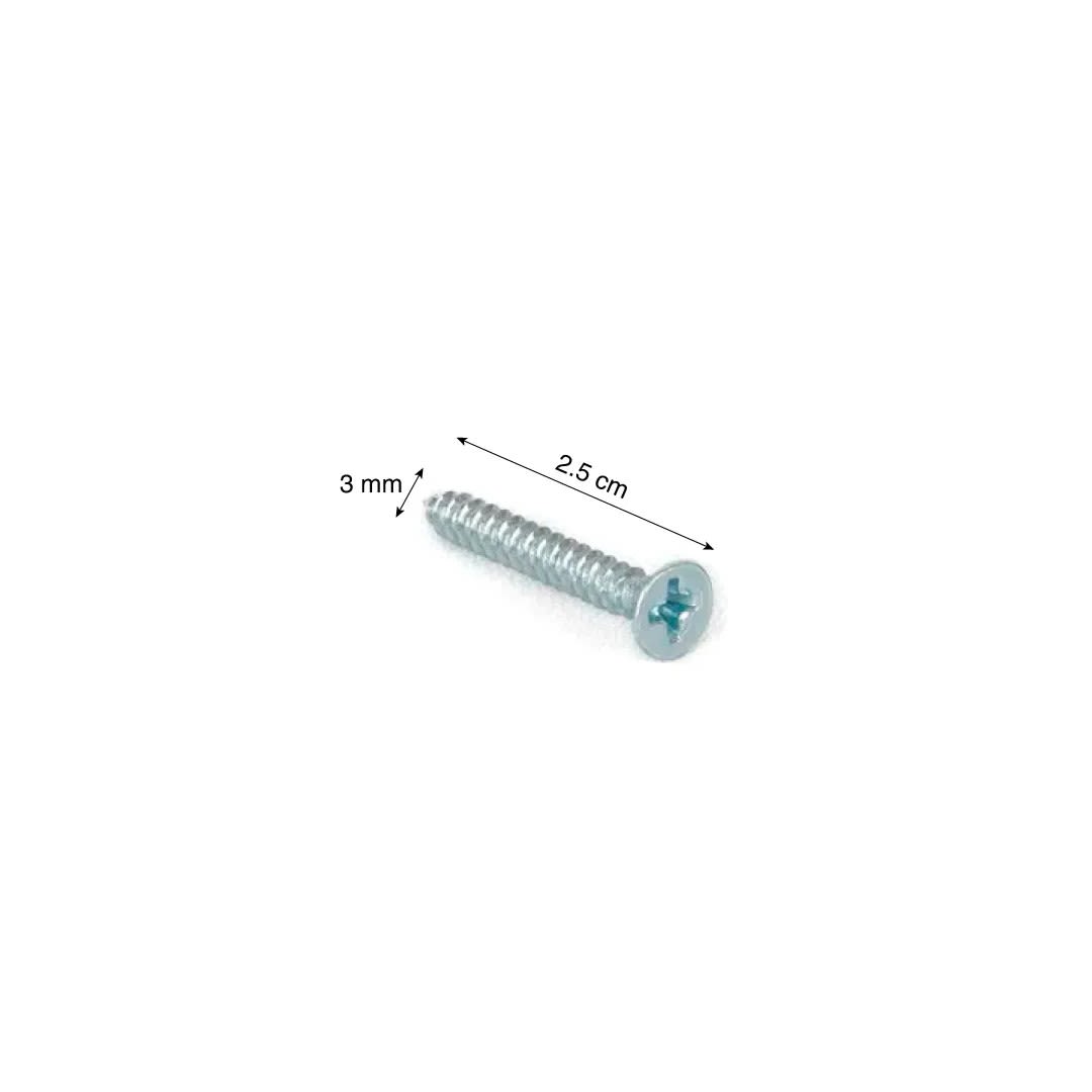 TORNILLO CABEZA PLANA 6X1'' X 10 UNIDADES SM1