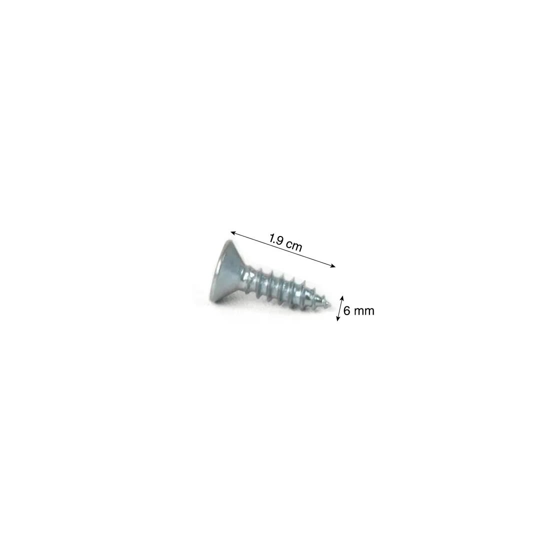 TORNILLO CABEZA PLANA 12X3/4'' X 10 UNIDADES SM1