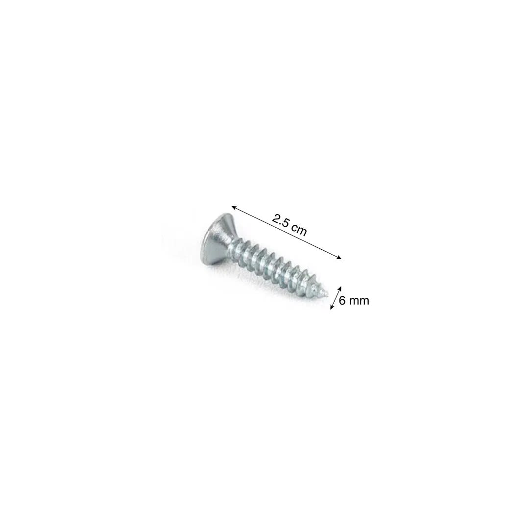 TORNILLO CABEZA PLANA 12X1'' X 10 UNIDADES SM1