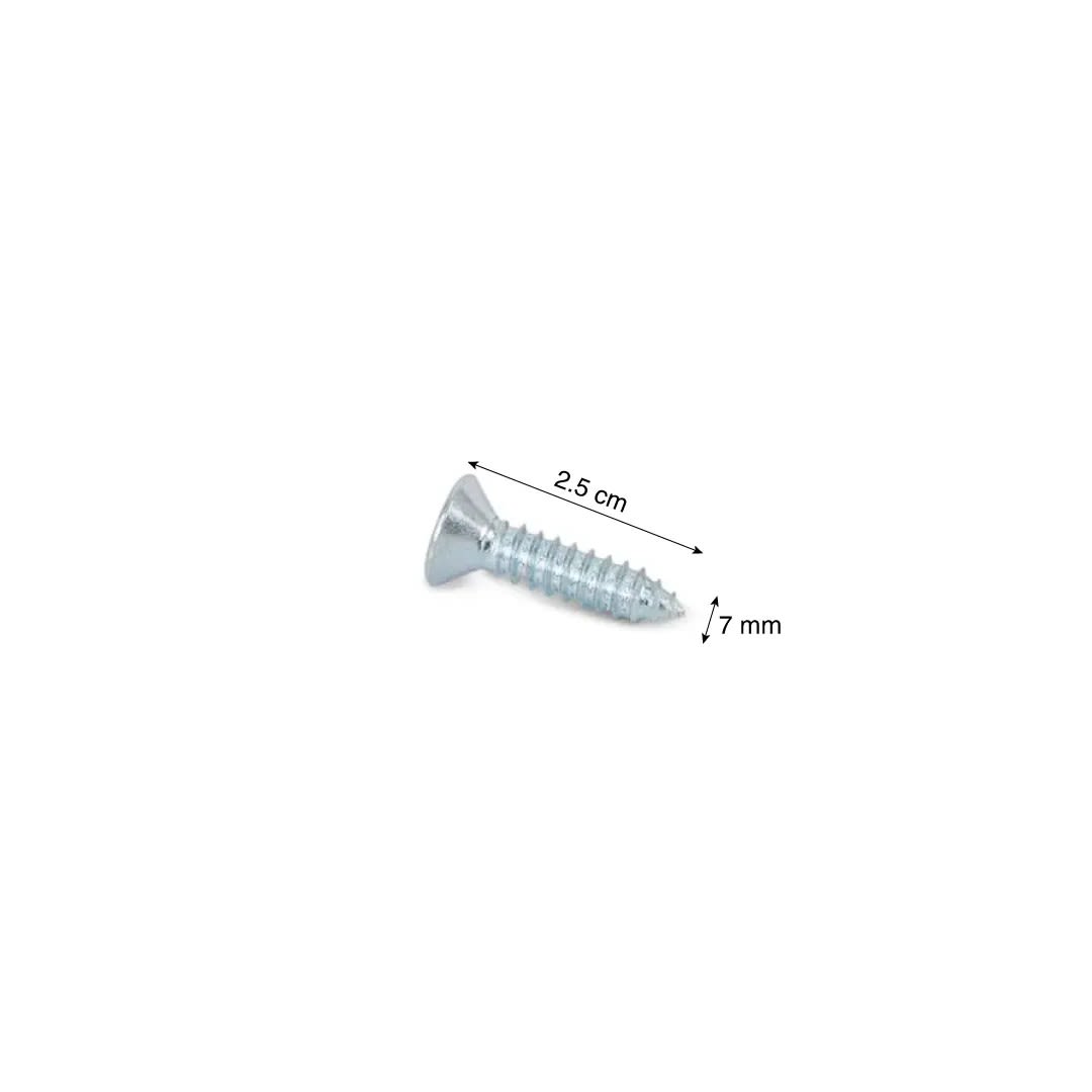 TORNILLO CABEZA PLANA 14X1'' X 10 UNIDADES SM1