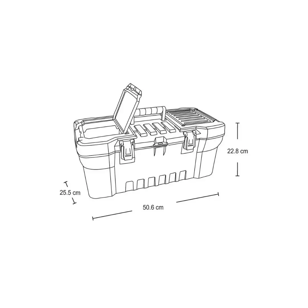 CAJA DE HERRAMIENTAS MILITAR VERDE RIMAX2