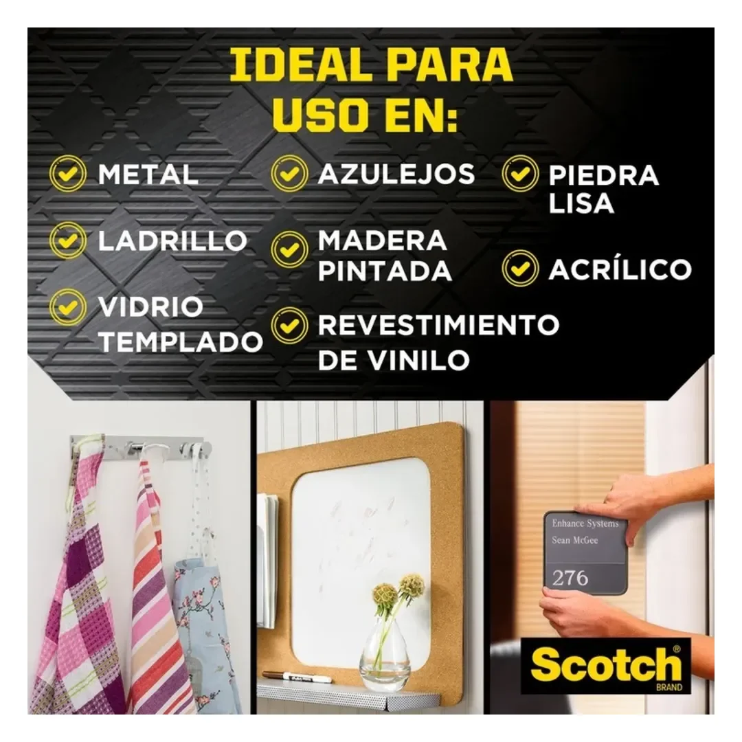 CINTA DOBLE CONTACTO REMOVIBLE 36MM X 3M SCOTCH8
