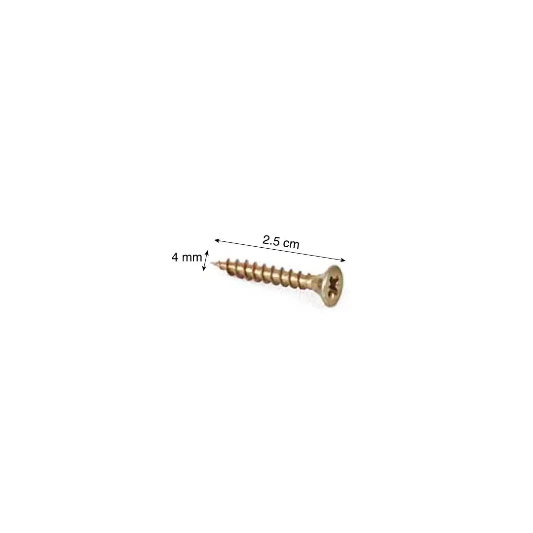TORNILLO SHIPBOARD 4X25 MM X 100 UNIDADES SM1