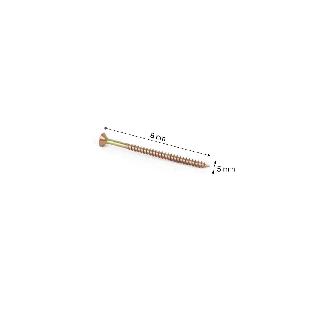 TORNILLO SHIPBOARD 5X80 MM X 100 UNIDADES SM1