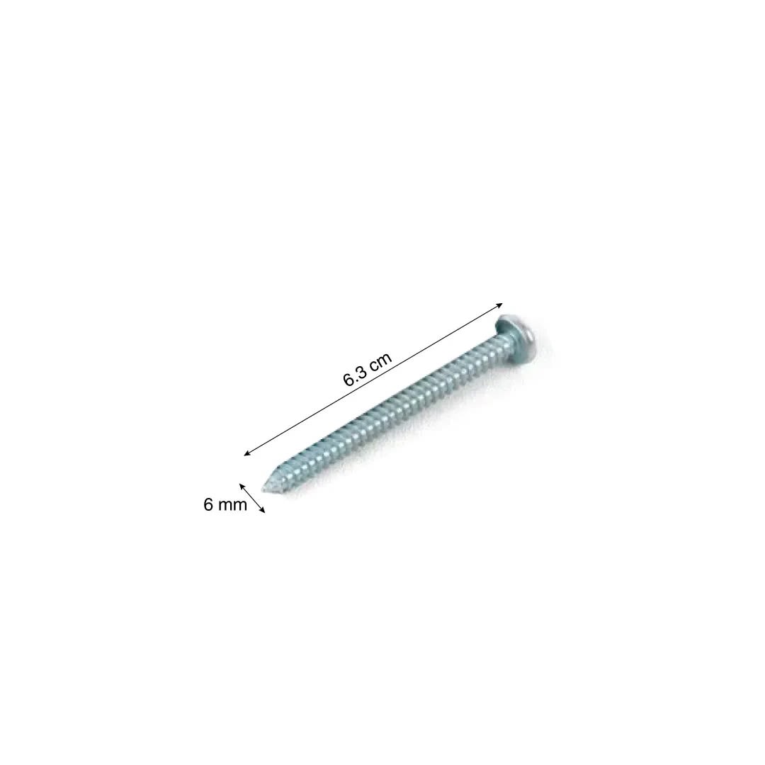 KIT TORNILLO AUTORROSCANTE PAN 12X21/2'' + CAPUCHON TEJA X 48 UNIDADES SM1