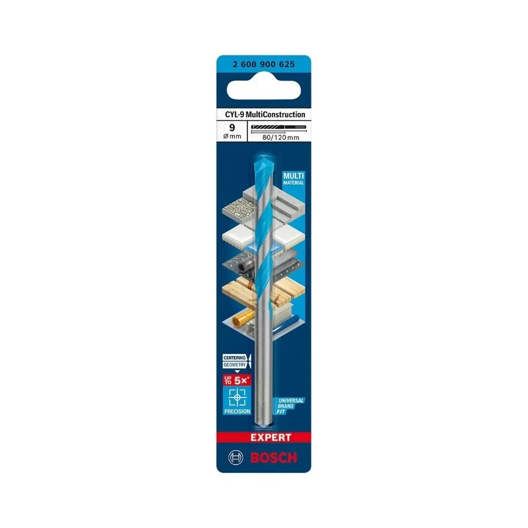 BROCA EXPERT MULTICONSTRUCTION CYL-9 9X 80X120MM BOSCH3