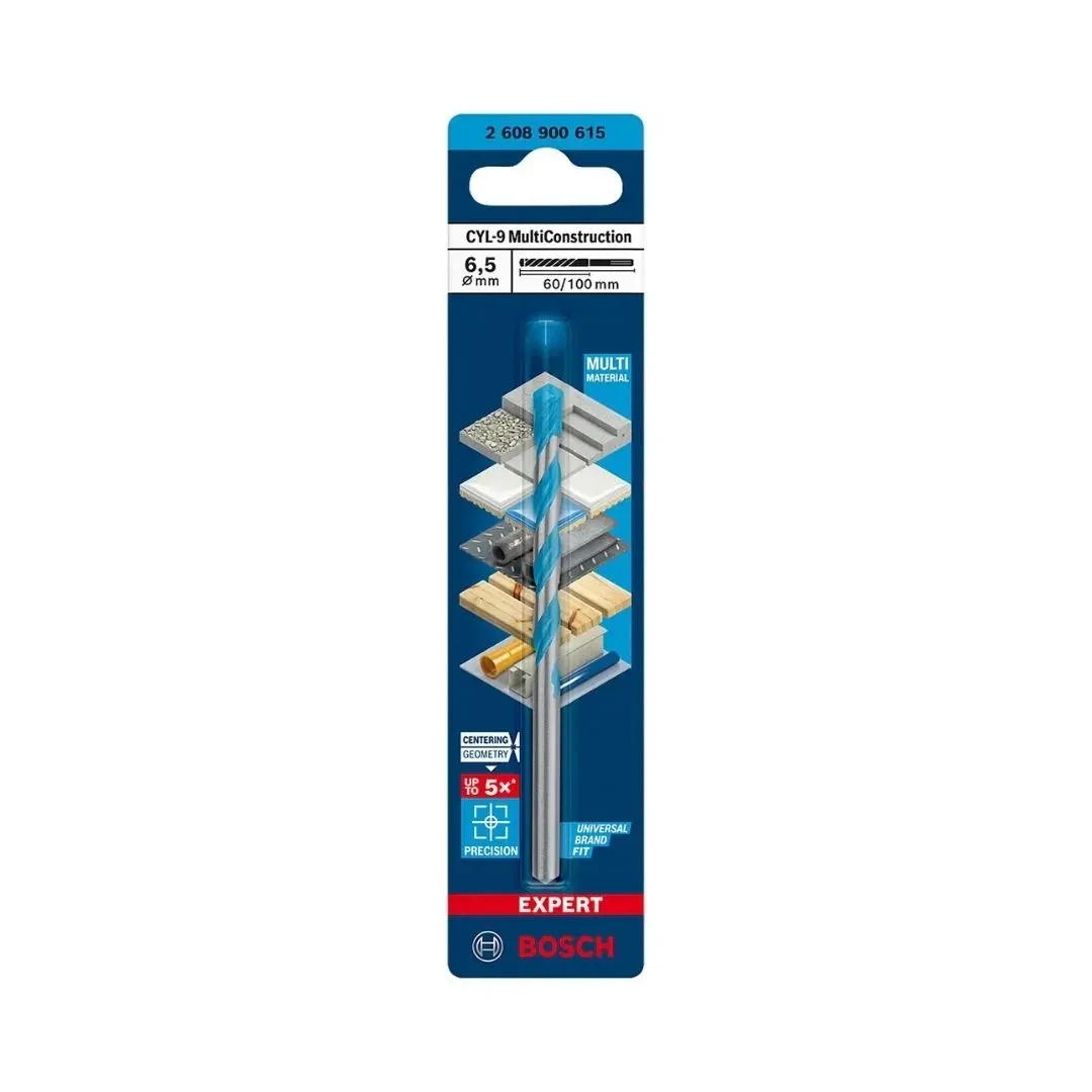 BROCA EXPERT MULTICONSTRUCTION CYL-9 6.5X60X100MM BOSCH3