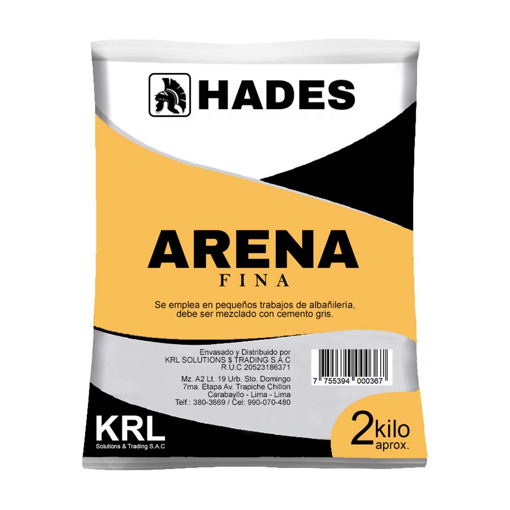 ARENA FINA 2 KILOS HADES1