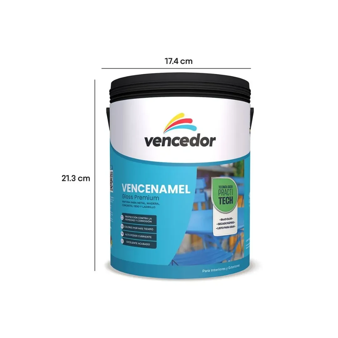 GLOSS PRACTITECH NEGRO MATE 3.6L VENCEDOR2