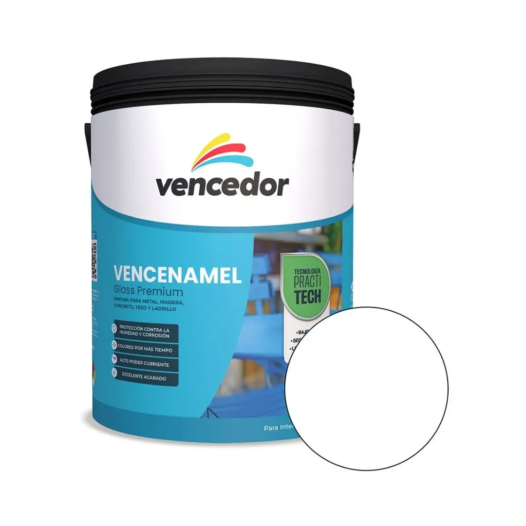 GLOSS PRACTITECH BLANCO BRILLANTE 900ML VENCEDOR