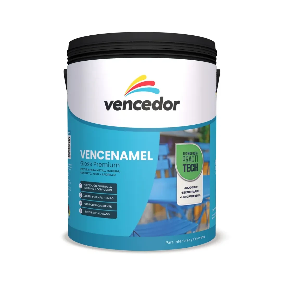 GLOSS PRACTITECH BLANCO BRILLANTE 3.6L VENCEDOR
