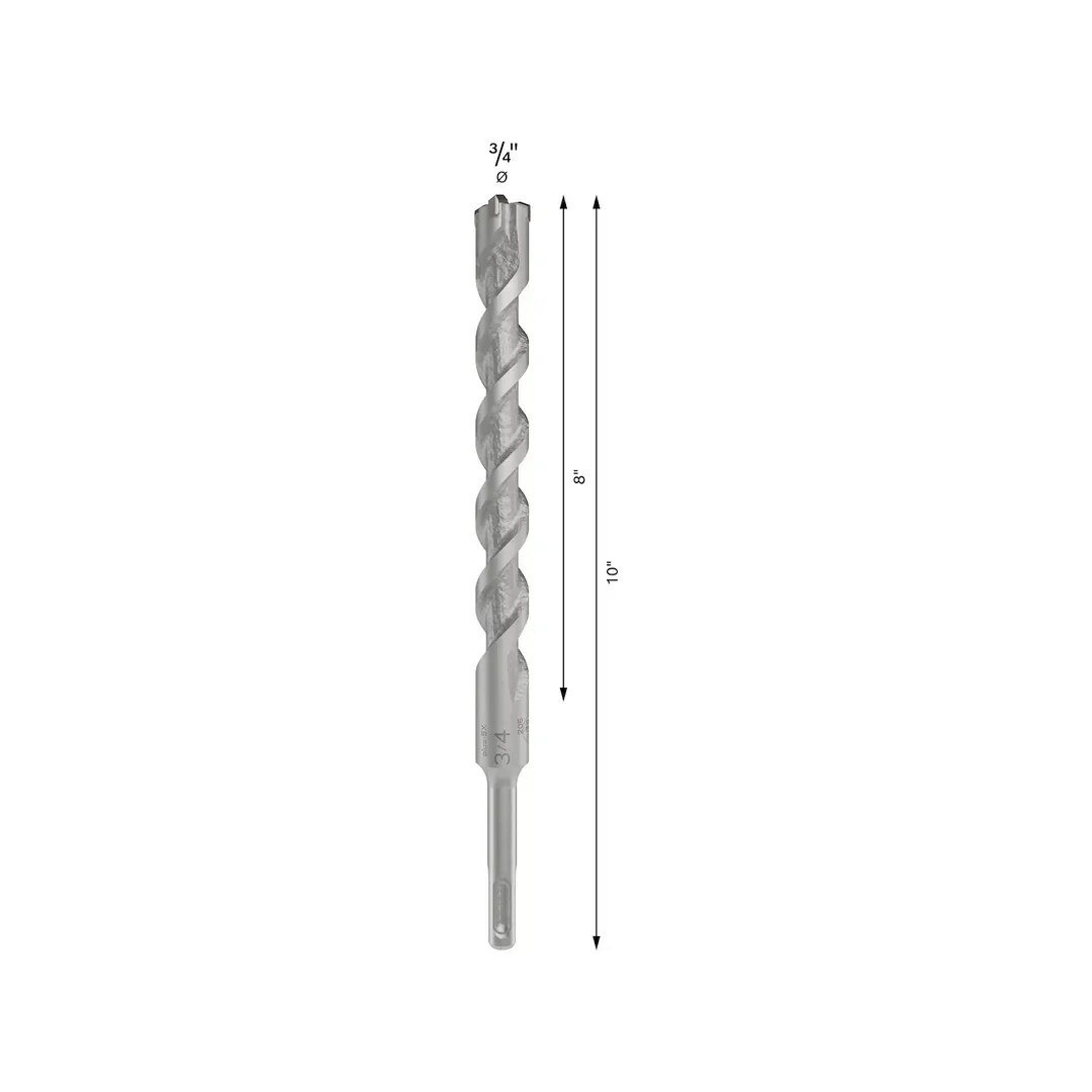 BROCA SDS PLUS-5X 19.1MM - 3/4''X8''X10'' BOSCH2