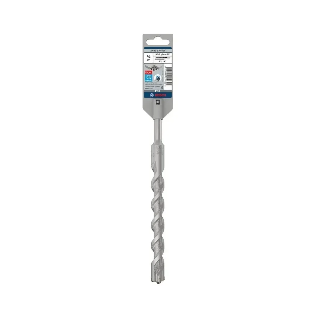 BROCA SDS PLUS-5X 19.1MM - 3/4''X8''X10'' BOSCH3